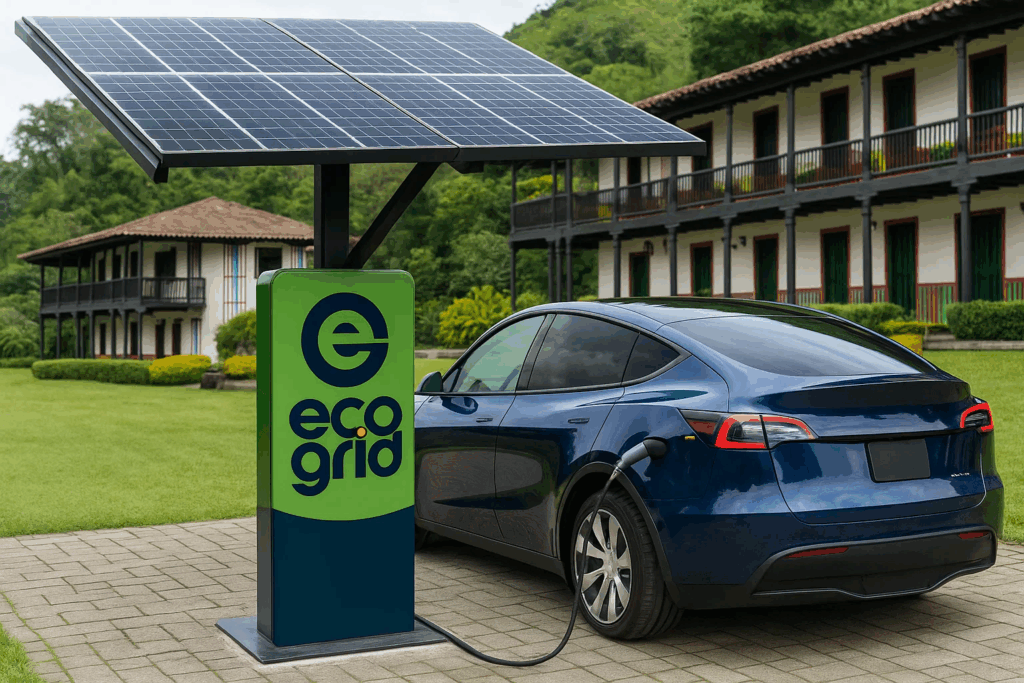 estacion de carga electrica